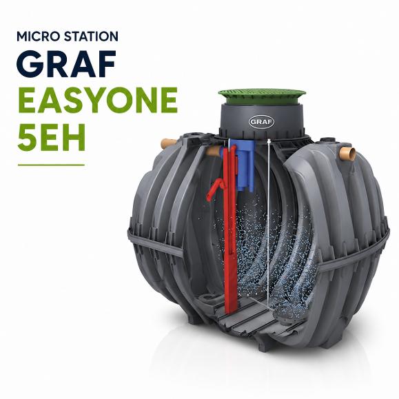 Micro station d'épuration Graf EasyOne 5EH