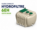 Filière compacte Hydréal Hydrofiltre 6EH sortie basse