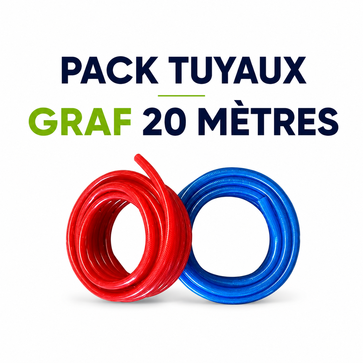 Pack tuyaux Graf EasyOne 20 mètres